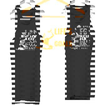 Clothing Life's About Goals Quote Pun Boys Water Polo Tank Top | Mazezy