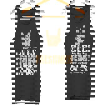 College Freshman Rocker Hand Statement Tank Top Tank Top | Mazezy