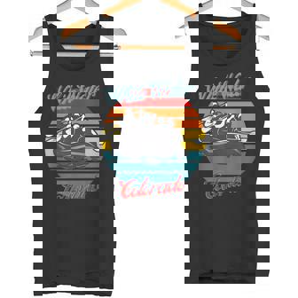 Colorado Water White Water Rafting Canoeing Tank Top | Mazezy