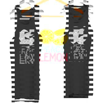 Costume De Citron De Paix Pour Les Amateurs De Fruits Débardeur e - Cadeauxyz