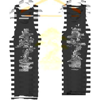 Cottagecore Bonsaï Kodamapirits Décoration De Jardin Japonais Débardeur e - Cadeauxyz