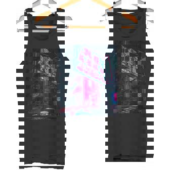 Cyberpunk Clothing、香港サイバーパンクストリートウェア タンクトップ - Kawaiitshirt