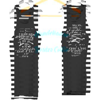 Das Ist Border Collie Glitzer Border Collie Hund Geschenk Tank Top - Seseable