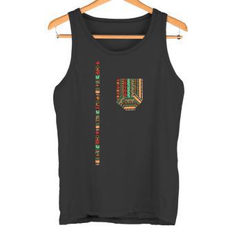 Dashiki Con Estampado Africano Para Hombre Tradicional Africano Kente Camiseta sin mangas - Regaloses