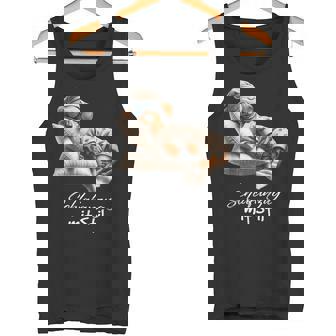 De Dormir Con Diseño De Perroalchicha Camiseta sin mangas - Regaloses