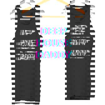 Deep House Daddy Edm Electro Music Festival Dad Father Rave Canotta - Novitaregali