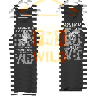 Denglisch Englisch Und Deutsch Fuchs Witzpruch Tank Top - Seseable