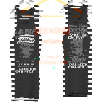 Der König Ist Am Dopfen Dutch Oven Grillen Dopfen Tank Top - Seseable