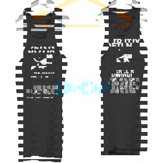 Der Tut Nix Der Will Nur Tauchen Taucher T Urlaub Tank Top - Seseable