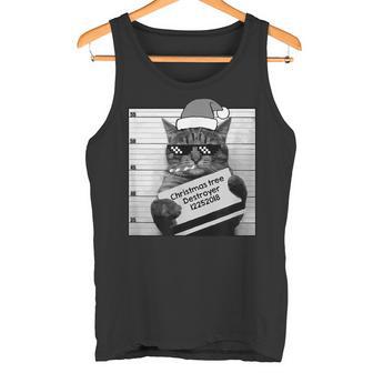 Destructor De Árbol De Navidad Para Amantes De Los Gatos Camiseta sin mangas - Regaloses