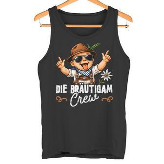 Die Bräutigam Crew Jga Junggesellenabschied Bräutigam Tank Top - Geschenkecke