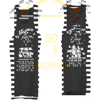 Dieser Jäger Ist 50 Jahre Hochsitz 50 Geburtstag Jagd Tank Top - Geschenkecke