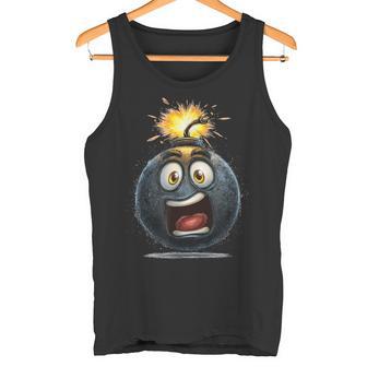Disfraz De Bomba Explosiva De Dibujos Animados Camiseta sin mangas - Regaloses