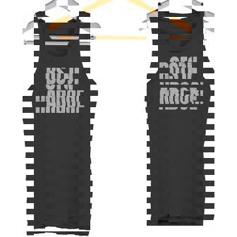 Distressed Boston Hardcore Punk Tank Top | Mazezy