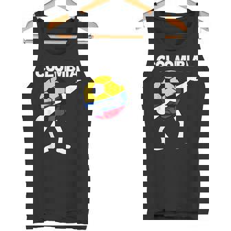 Divertida De Fútbol De Colombia Con Bandera De Fútbol Camiseta sin mangas - Regaloses