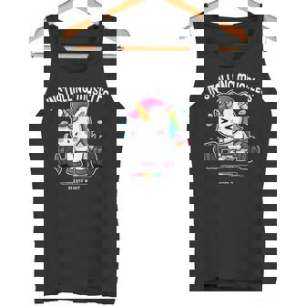 Divertido Unicornio Lindo Levantamiento De Pesas Entrenamiento Gimnasio Fitness Camiseta sin mangas - Regaloses