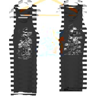 Dj Astronaute Dans L'espace Débardeur e - Cadeauxyz