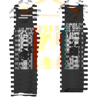 Dope Cowboy Melanin Black African Rodeo Western Men Tank Top | Mazezy