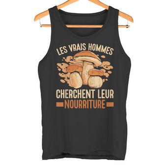 Drôle Cueilleur Cèpes Chasseur De Champignon Cadeau Débardeur e - Cadeauxyz