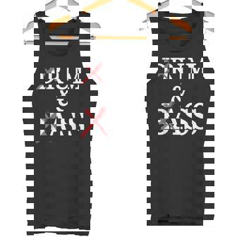 Drum And Bass Music Stylish I Love Drum And Bass Tank Top | Mazezy