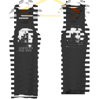 Dungeon Synth Castle Dark Ambient Old-School Music Tank Top | Mazezy