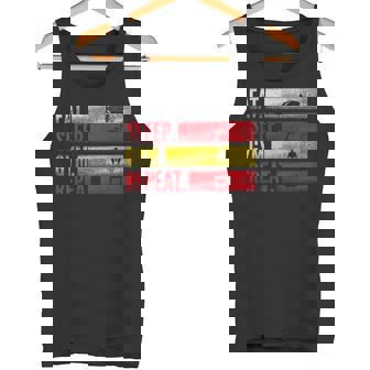 Eatleep Gym Repeat Repetición Para Deportes De Fuerza Y Fitness Camiseta sin mangas - Regaloses