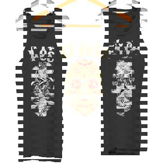 El Jefeugarkull Dia De Los Muertos El Jefe Débardeur e - Cadeauxyz