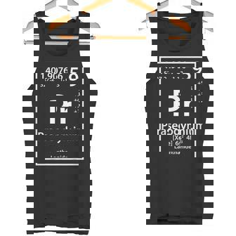 Elemento De Praseodimio Blanco Camiseta sin mangas - Regaloses