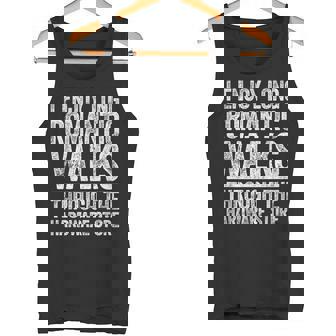 I Enjoy Long Romantic Walks Through The Hardware Store Shirt Tank Top | Mazezy