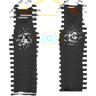 Evil Eye Chemise Œil Grec Evilpirit Protection Cils Débardeur e - Cadeauxyz
