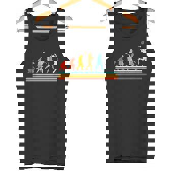 Evolution De L'homme Joueur De Badminton Débardeur e - Cadeauxyz