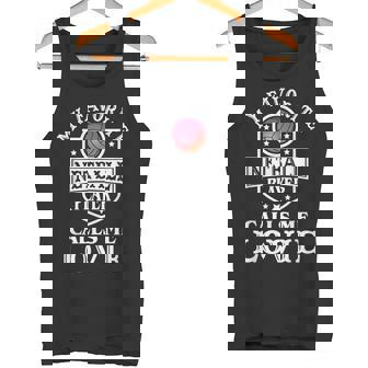 My Favorite Netball Player Calls Me Lovie Outfit Netball Tank Top | Mazezy