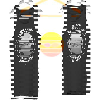 Flying Disc Sport For Your Disc Golf Enthusiast Son Tank Top | Mazezy