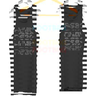 Footbag Vintage Repeated Footbag Lovers Retro Style Tank Top | Mazezy