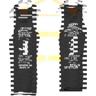Weekend Forecast 100 Percent Chance Of Rappelling Tank Top Tank Top | Mazezy