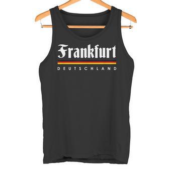 Frankfurt Alemania Camisa Lustiges Hemdouvenir Camiseta sin mangas - Regaloses