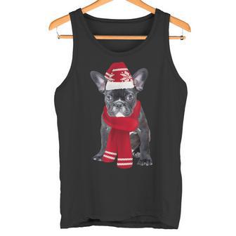 Französische Bulldogge Frenchie Bully Weihnachten Hunde Tank Top - Geschenkecke