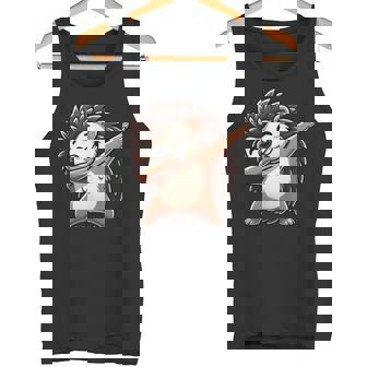 Fresco De Dibujos Animados Erizo Dab Dabbing Camiseta sin mangas - Regaloses