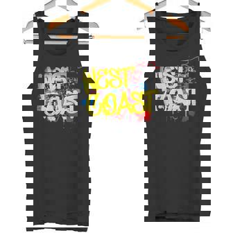 Fresh West Coast 80s 90s Hip Hop Rap Old School Graffiti Tank Top | Mazezy