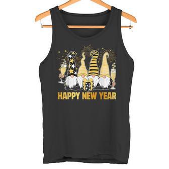 Frohes Neues Jahr 2026 Zwerge Trinken Champagnerilvester Tank Top - Geschenkecke