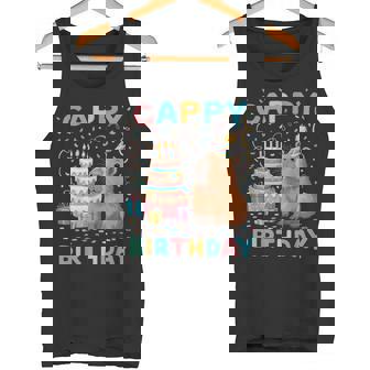 Cappy Capybara Fiesta De Cumpleaños Para Niños Y Niñas Camiseta sin mangas - Regaloses