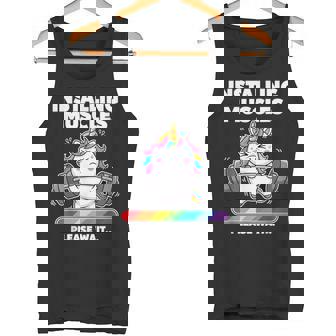 Installation Muscles Mignon Licorne Entraînement Débardeur e - Cadeauxyz