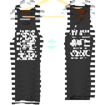 Futbol Mate Asado Argentina Amante Del Fútbol Argentino Camiseta sin mangas - Regaloses