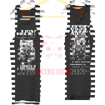 Gamer Gaming Exercise I Thought You Said Extra Lives Tank Top | Mazezy