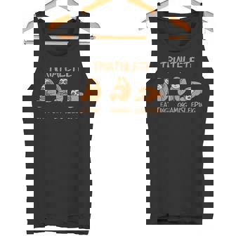 Gamer Triathleteloth Gaming Faultierpieltideo Game Tank Top - Geschenkecke