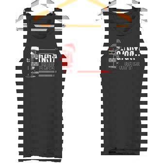 Gangsta Wrapper Christmas Holiday Rap Tank Top | Mazezy