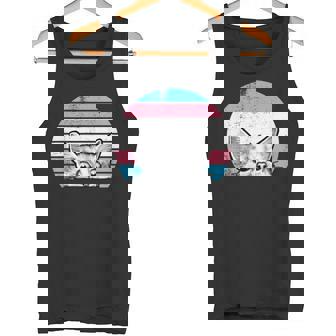 Gato Divertido Y Puesta Deol En Colores Transgénero Camiseta sin mangas - Regaloses