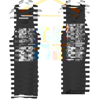 Gatos Artísticos Regalo Estético Para La Historia Del Arte Y Los Amantes De Los Gatos Camiseta sin mangas - Regaloses