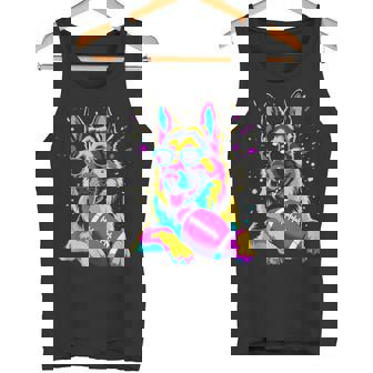 German Shepherd Dog Football Game Day Touchdown Season Tank Top | Mazezy