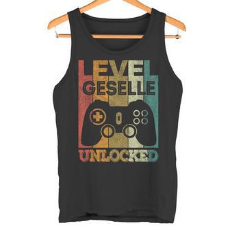 Geselle 2024 Gesellenprüfung Ausbildung Abschluss Gamer Tank Top - Geschenkecke